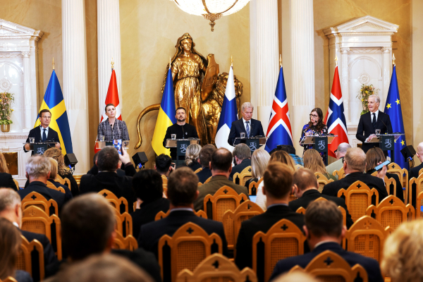 GALLERY AND REPORTAGE: Ukrainian President Zelensky Makes a Surprise Visit to Finland GALLERY AND REPORTAGE: Ukrainian President Zelensky Makes a Surprise Visit to Finland