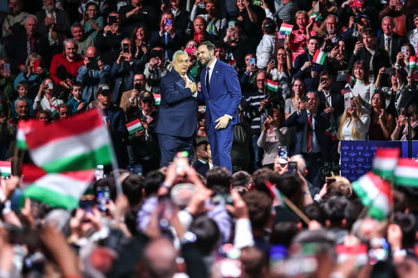 Vance backs Orban at Budapest rally, criticizes EU bureaucracy Vance backs Orban at Budapest rally, criticizes EU bureaucracy