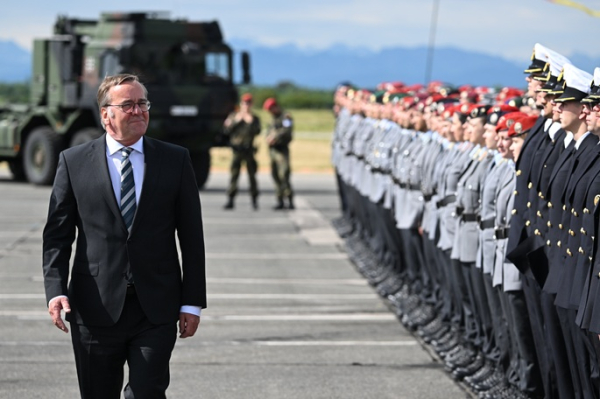German Minister for cohesion between armed forces and public German Minister for cohesion between armed forces and public