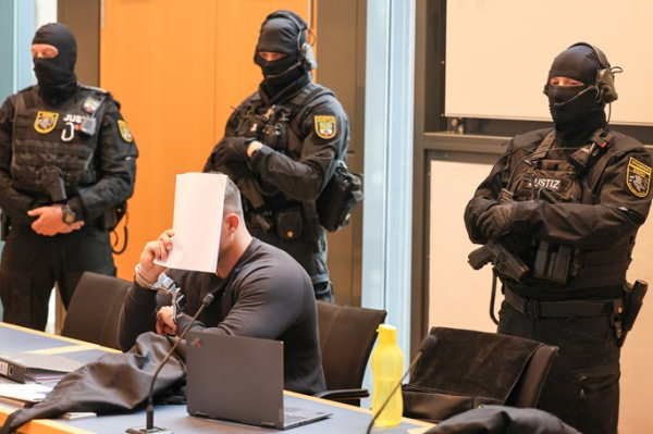 Violent fan stands trial on attempted murder of policeman in Germany Violent fan stands trial on attempted murder of policeman in Germany